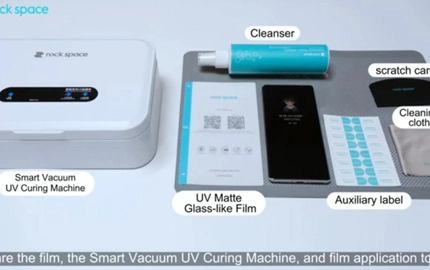 Как применить Uv Glass Like Film