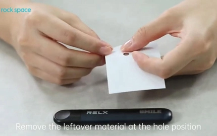 Как установить заднюю пленку для Relx Infinity 4