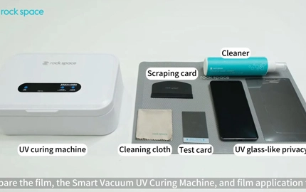 Как установить Uv Privacy Glass Like Film