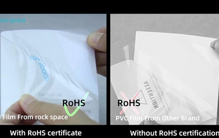 Обзор рок космической пленки резки ТПУ фильм VS других ПВХ пленки