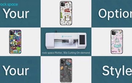 Машина для резки пленки Rock Space Plotter-Vivid Back Film