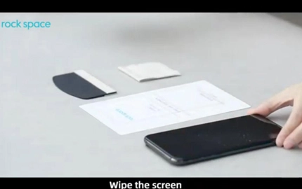 Как установить гибкую матовую пленку Rock Space