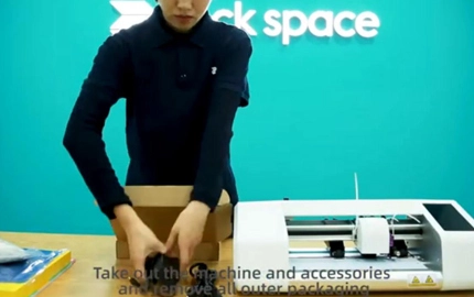 Как работать рок пространства плоттер фильм резки машины