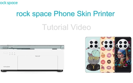 Как использовать рок космический телефон кожи принтер